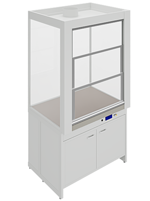 Шкаф вытяжной демонстрационный GRAULAB ШВд-1800