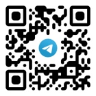 QR-код для связи в Телеграм