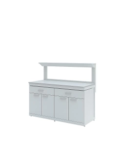 Стол лабораторный с полкой Simple Pro ЛК-1500 СМ