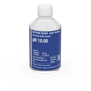 Буферный раствор pH METTLER TOLEDO Technical buffer pH 10.00, 250mL