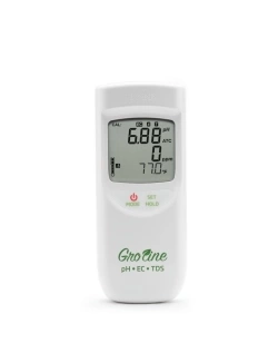Влагозащищенный pH/EC/TDS-тестер для гидропоники серии GroLine HANNA Instruments HI9814