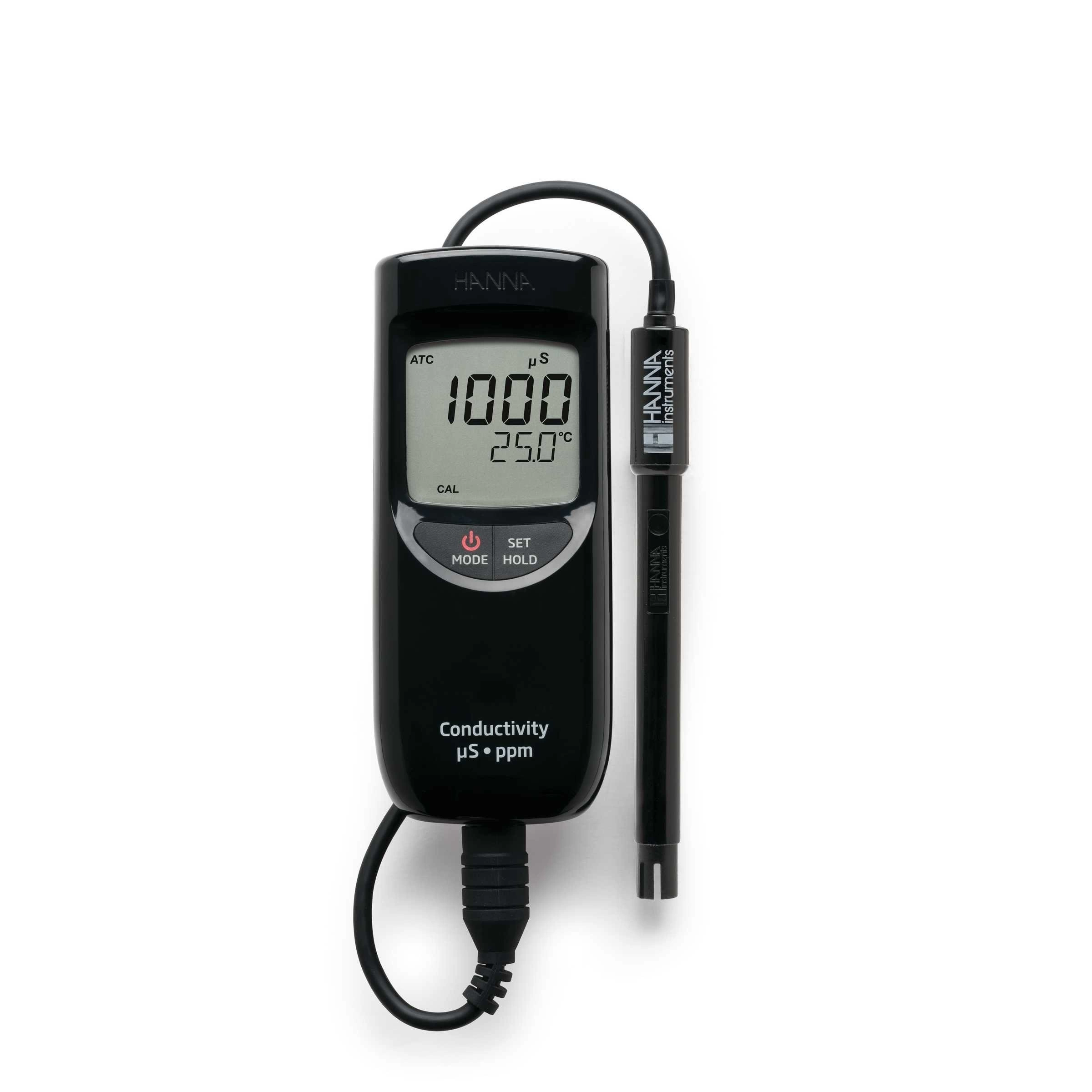 Влагозащищенный солемер - кондуктометр HANNA Instruments HI99300 Влагозащищенный солемер - кондуктометр HANNA Instruments HI99300