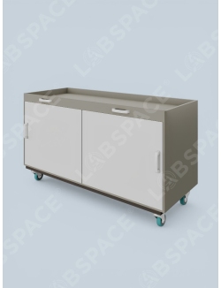 Тумба подкатная дверочная из полипропилена