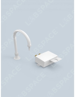 Кран лабораторный для воды с педалью