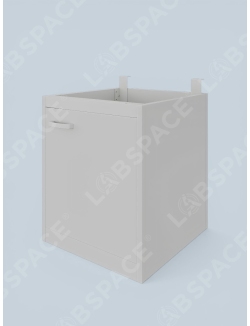 Тумба навесная металлическая с дверкой