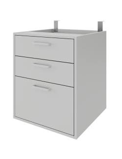 Тумба навесная ЛДСП с тремя ящиками