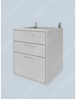 Тумба навесная ЛДСП с тремя ящиками