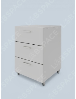 Тумба подкатная ЛДСП с тремя ящиками