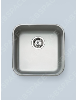 Раковина из нержавеющей стали 435×435×250 мм