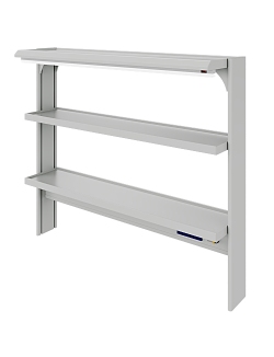 Стеллаж с тремя полками и электроблоком