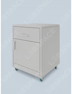 Тумба подкатная металлическая комбинированная