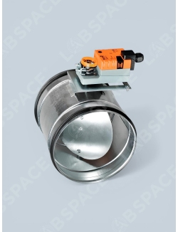 Шибер с электроприводом