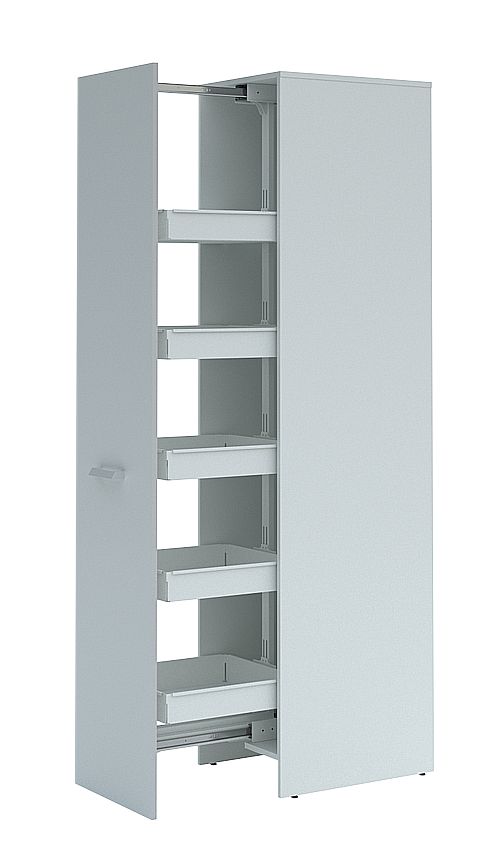 Шкаф с выдвижной колонной Simple Pro ЛК-450 ШР