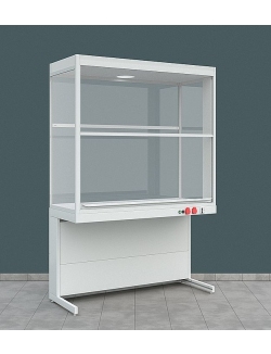 Шкаф вытяжной демонстрационный Simple Pro ЛК-900 ШВ-У