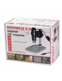 Цифровой USB-микроскоп со штативом Микмед 5.0