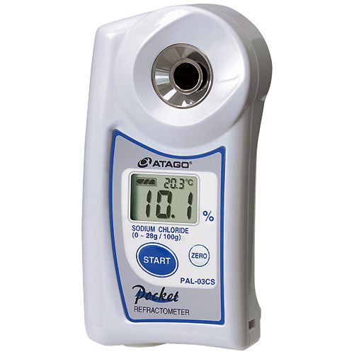 Рефрактометр ATAGO PAL-03CS NaCl и точка замерзания
