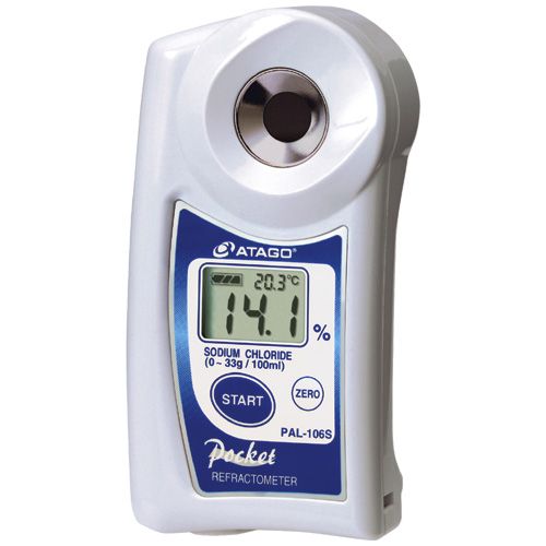 Рефрактометр ATAGO PAL-106S NaCl, g/100ml