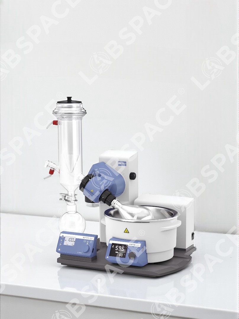 Ротационный испаритель IKA RV 10 digital with Dry Ice Condenser coated