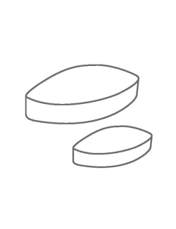 Магнитный мешальник IKA IKAFLON 40 ellipse (5 шт.)