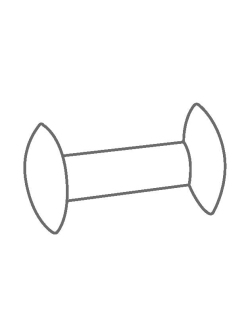 Магнитный мешальник IKA IKAFLON 37 bone (5 шт.)