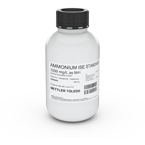 Раствор для ионоселективных электродов METTLER TOLEDO ISE standard NH4 1000 mg/L, 500mL