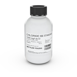 Раствор для ионоселективных электродов METTLER TOLEDO ISE standard Cl 1000 mg/L, 500mL