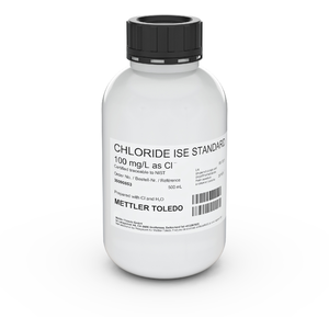 Раствор для ионоселективных электродов METTLER TOLEDO ISE standard Cl 100 mg/L, 500mL