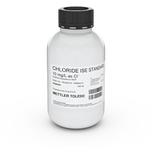 Раствор для ионоселективных электродов METTLER TOLEDO ISE standard Cl 10 mg/L, 500mL