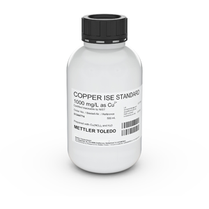 Раствор для ионоселективных электродов METTLER TOLEDO ISE standard Cu 1000 mg/L, 500mL