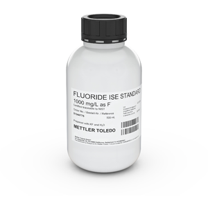 Раствор для ионоселективных электродов METTLER TOLEDO ISE standard F 1000 mg/L, 500mL