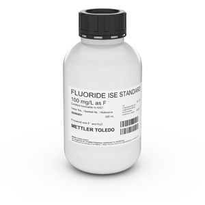 Раствор для ионоселективных электродов METTLER TOLEDO ISE standard F 100 mg/L, 500mL