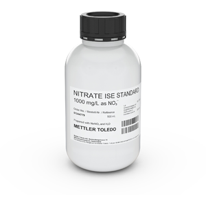 Раствор для ионоселективных электродов METTLER TOLEDO ISE standard NO3 1000 mg/L, 500mL