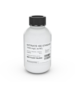 Раствор для ионоселективных электродов METTLER TOLEDO ISE standard NO3 1000 mg/L, 500mL