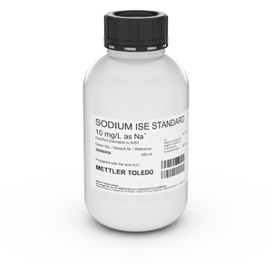 Раствор для ионоселективных электродов METTLER TOLEDO ISE standard Na 10 mg/L, 500mL
