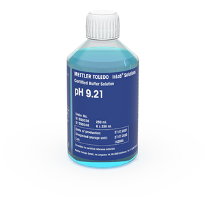 Буферный раствор pH METTLER TOLEDO Certified buffer pH 9.21, 250mL