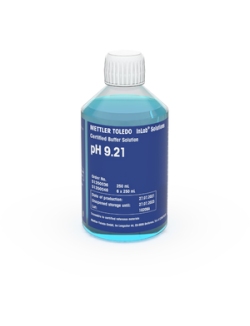 Буферный раствор pH METTLER TOLEDO Certified buffer pH 9.21, 250mL