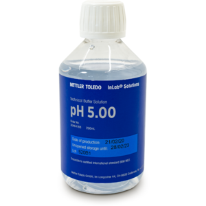 Буферный раствор pH METTLER TOLEDO Technical buffer pH 5.00 250mL Bottle