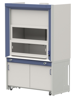 Шкаф приточно-вытяжной с дренажной системой для работы с дымящими кислотами ЛОИП ЛАБ-PRO ШПВК 150.86.230 PP