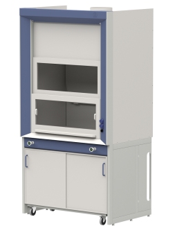 Шкаф приточно-вытяжной с дренажной системой для работы с дымящими кислотами ЛОИП ЛАБ-PRO ШПВК 120.86.230 PP
