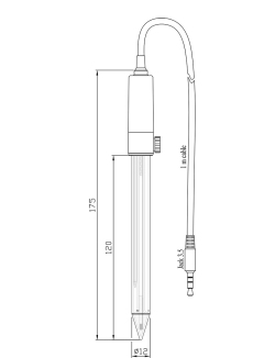 Комбинированный рН-электрод HANNA Instruments HI1618D