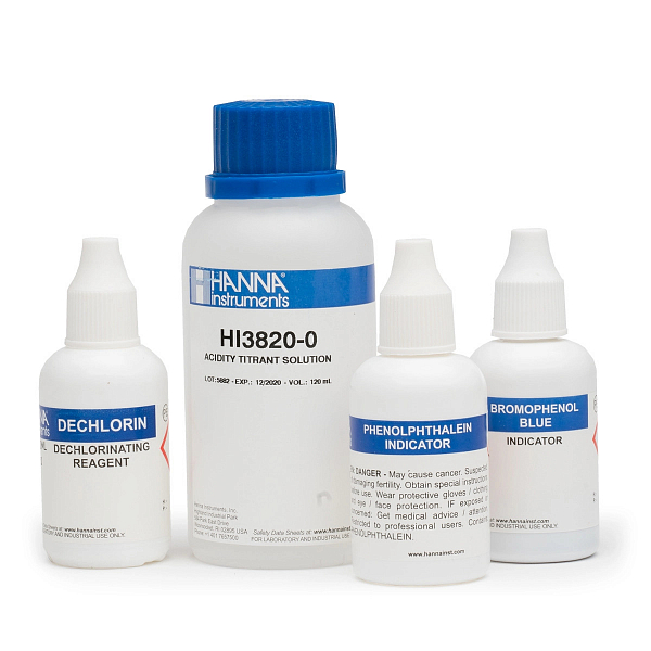 Набор реактивов к набору HI3820 (определение кислотности) HANNA Instruments HI3820-100