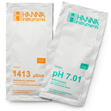 Растворы для калибровки pH 7.01 и 1413 мкСм/см HANNA Instruments HI77100C
