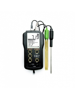 pН/мВ/С-метр с электродом HI1230B и термодатчиком HANNA Instruments HI83141