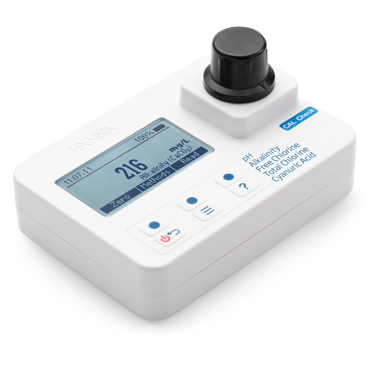 Колориметр для измерения рН своб. и общ. Хлора циануровой кислоты HANNA Instruments HI97104