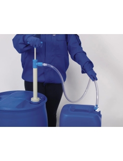 Насос для бочек, ПП, сливная гибкая трубка и кран 100.300.109