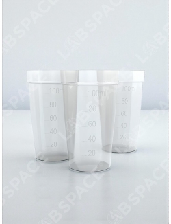 Стакан полипропиленовый Beaker PP Mettler Toledo (100 мл), 120 штук