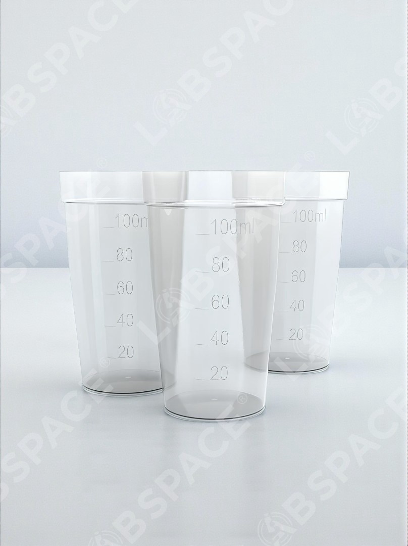 Стакан полипропиленовый Beaker PP Mettler Toledo (100 мл), 120 штук