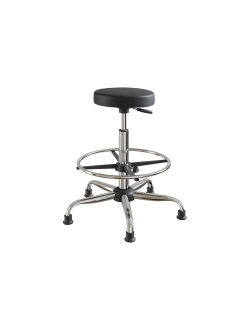 Табурет с сидением из кожзаменителя GRAULAB