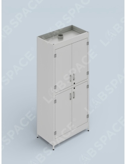 Шкаф для хранения реактивов кислотостойкий GRAULAB ШМРу-900