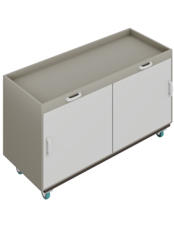 Тумба полипропиленовая кислотостойкая GRAULAB ТПК-1550